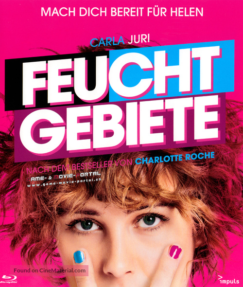 Feuchtgebiete - Swiss Blu-Ray movie cover