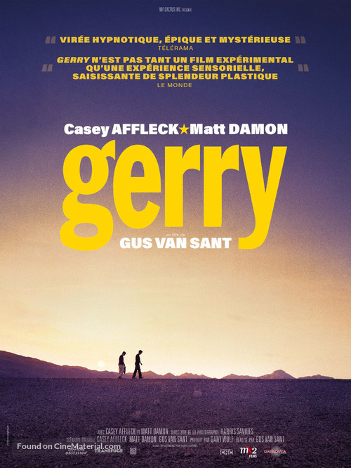 Gerry - French Re-release movie poster