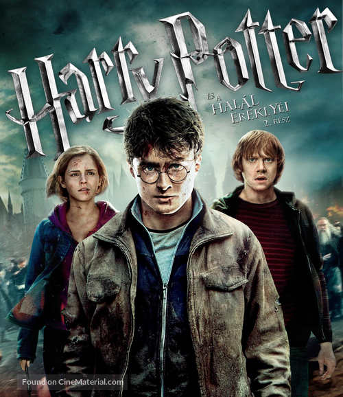 Harry Potter and the Deathly Hallows - Part 2 - Hungarian Blu-Ray movie cover