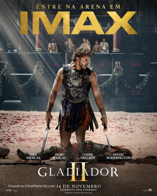 Gladiator II - Brazilian Movie Poster