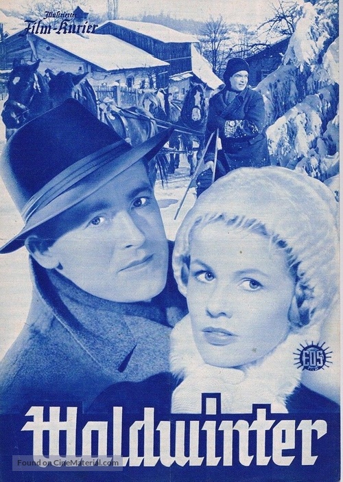 Waldwinter - German poster