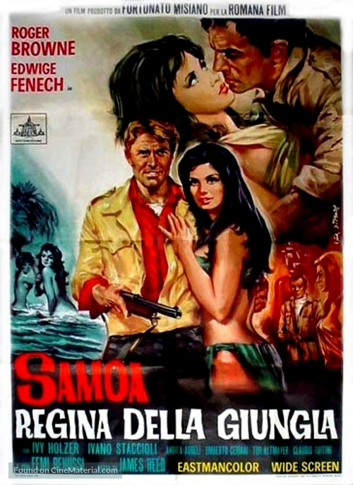 Samoa, regina della giungla - Italian Movie Poster