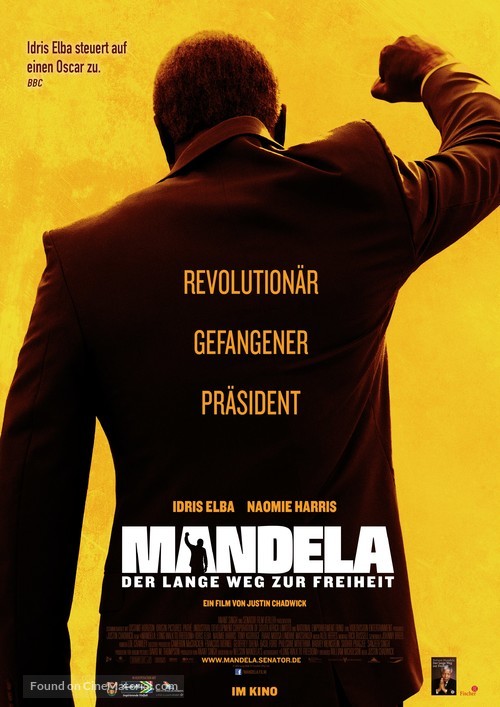 Mandela: Long Walk to Freedom - German Movie Poster