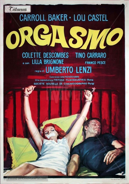 Orgasmo - Italian Movie Poster