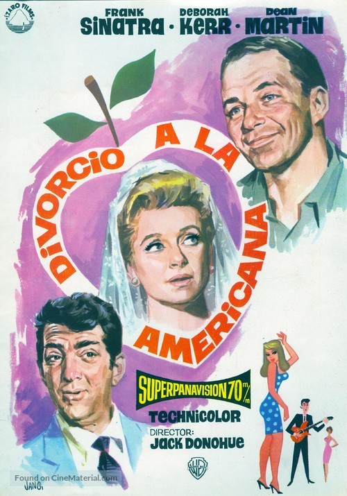 Marriage on the Rocks - Spanish Movie Poster