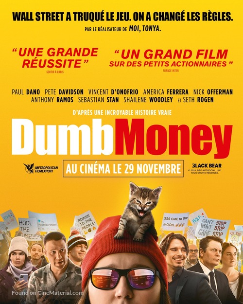 Dumb Money - French Movie Poster