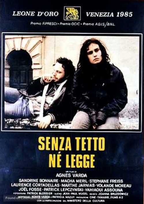 Sans toit ni loi - Italian Movie Poster