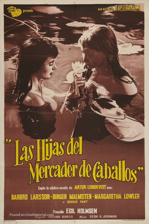 H&auml;sthandlarens flickor - Argentinian Movie Poster