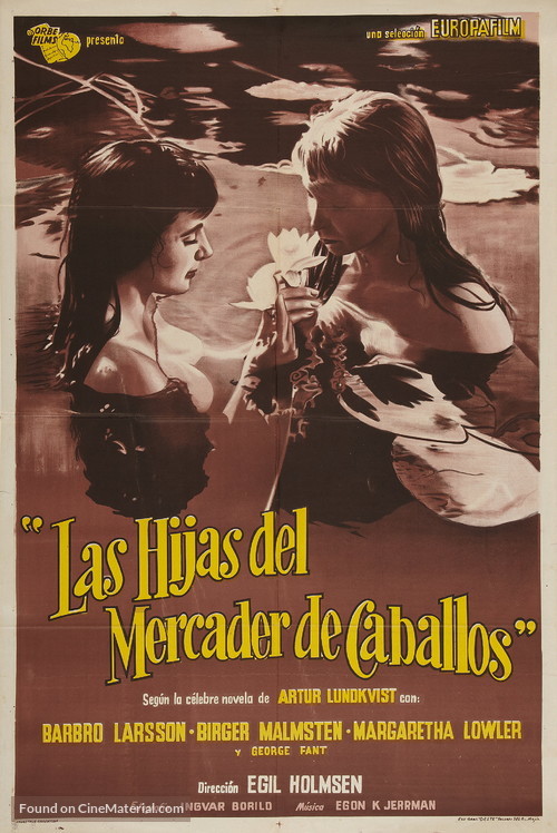 H&auml;sthandlarens flickor - Argentinian Movie Poster