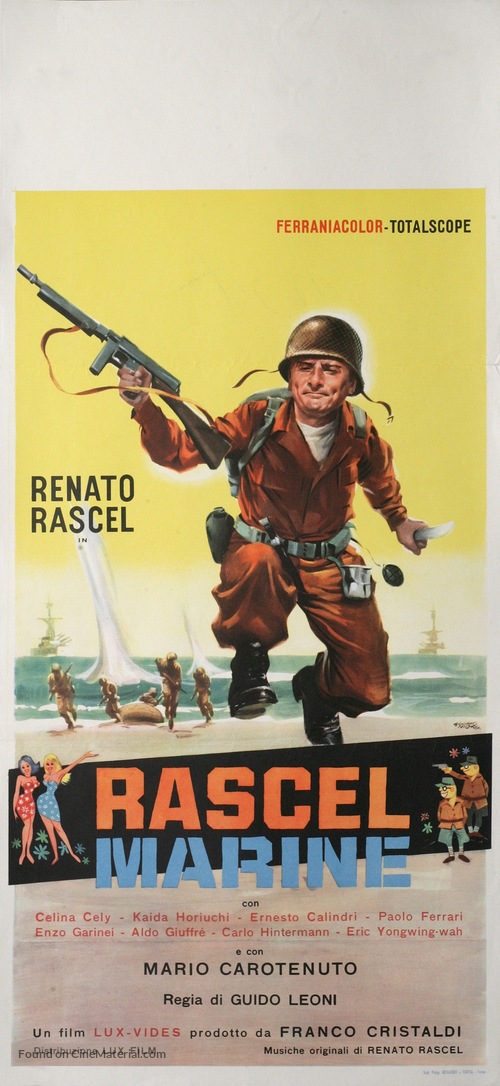 Rascel marine - Italian Movie Poster