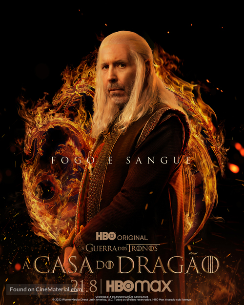 &quot;House of the Dragon&quot; - Brazilian Movie Poster