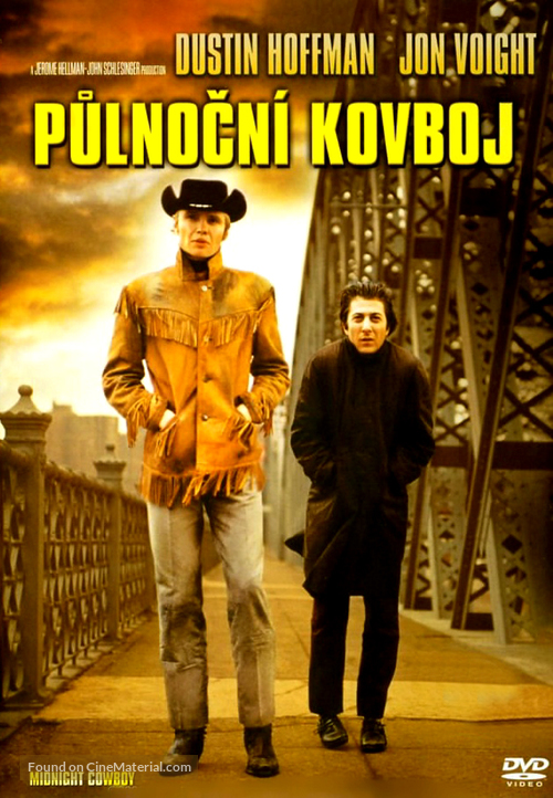 Midnight Cowboy - Czech DVD movie cover