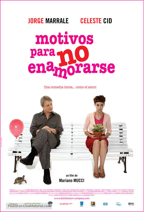 Motivos para no enamorarse - Argentinian Movie Poster
