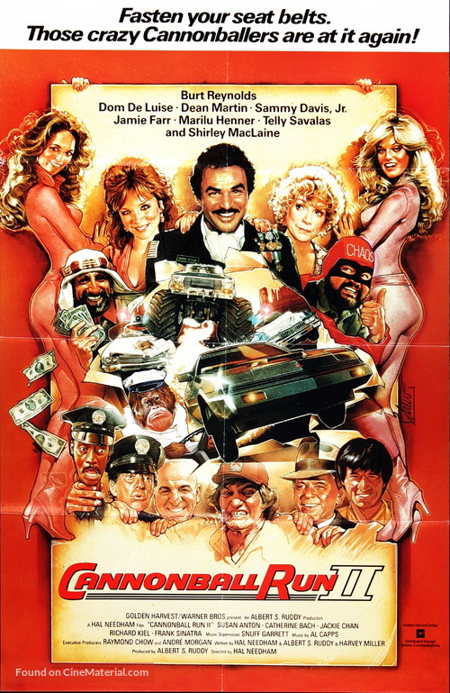 Cannonball Run 2 - Movie Poster