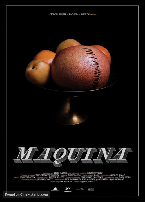 M&aacute;quina - Spanish Movie Poster