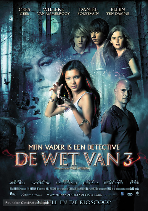 Mijn Vader is een Detective: De Wet van Drie - Dutch Movie Poster