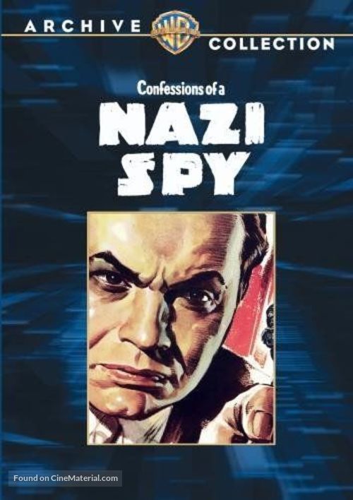 Confessions of a Nazi Spy - DVD movie cover