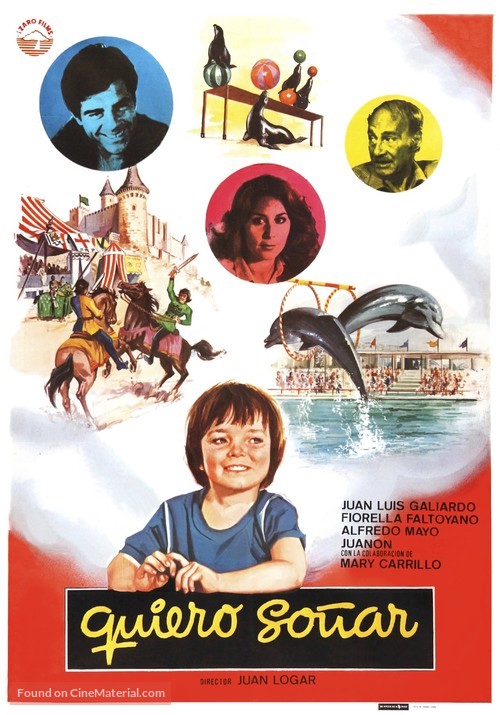 Quiero so&ntilde;ar - Spanish Movie Poster