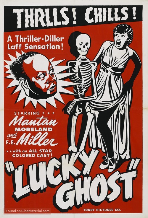 Lucky Ghost - Re-release movie poster