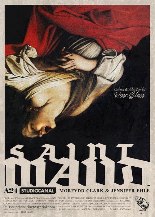 24x36 27x40 2020 Saint Maud Movie Poster Fabric Art T685