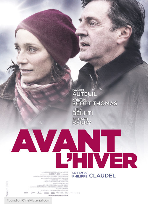 Avant l&#039;hiver - Swiss Movie Poster