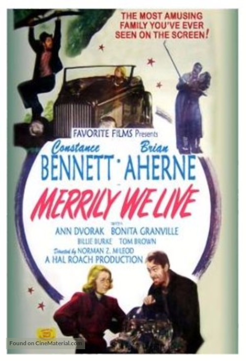 Merrily We Live - Movie Poster