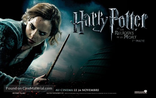 Harry Potter and the Deathly Hallows - Part 1 - French Movie Poster