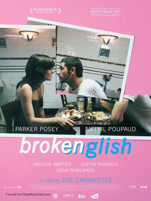 Broken English - French Movie Poster