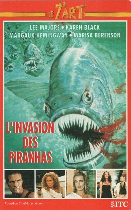 Killer Fish - French VHS movie cover
