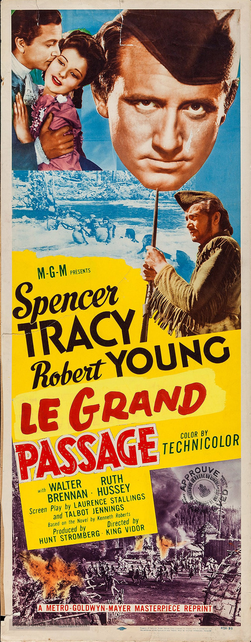 Northwest Passage - French Movie Poster
