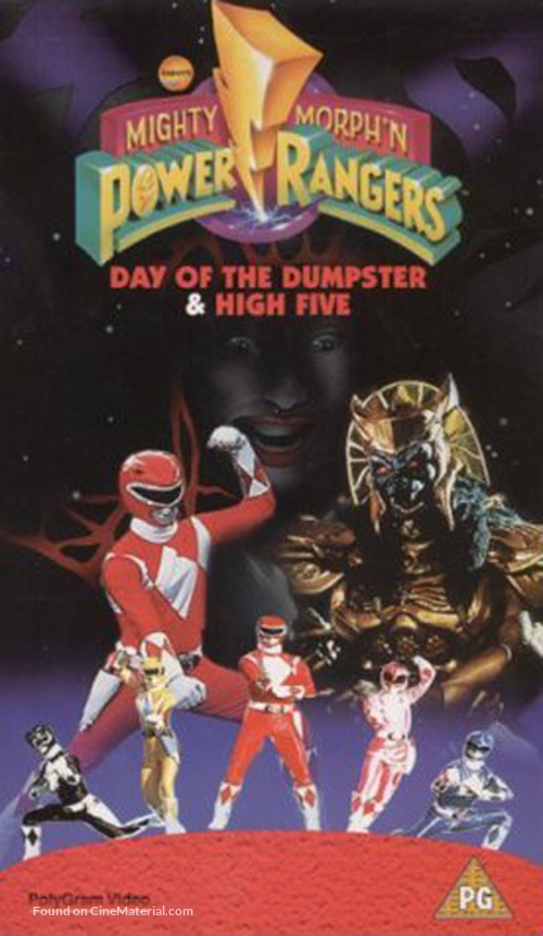 &quot;Mighty Morphin&#039; Power Rangers&quot; - VHS movie cover