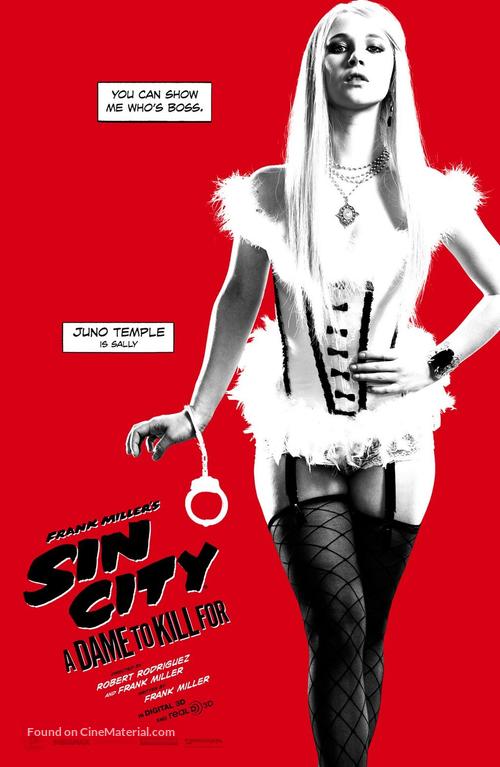 Sin City: A Dame to Kill For - Movie Poster