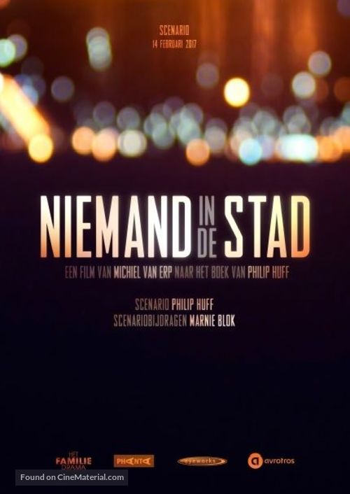 Niemand in de stad - Dutch Movie Poster