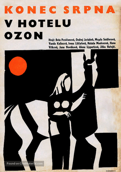 Konec srpna v Hotelu Ozon - Czech Movie Poster