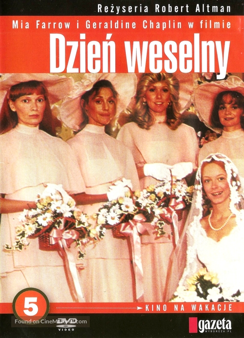 A Wedding - Polish DVD movie cover