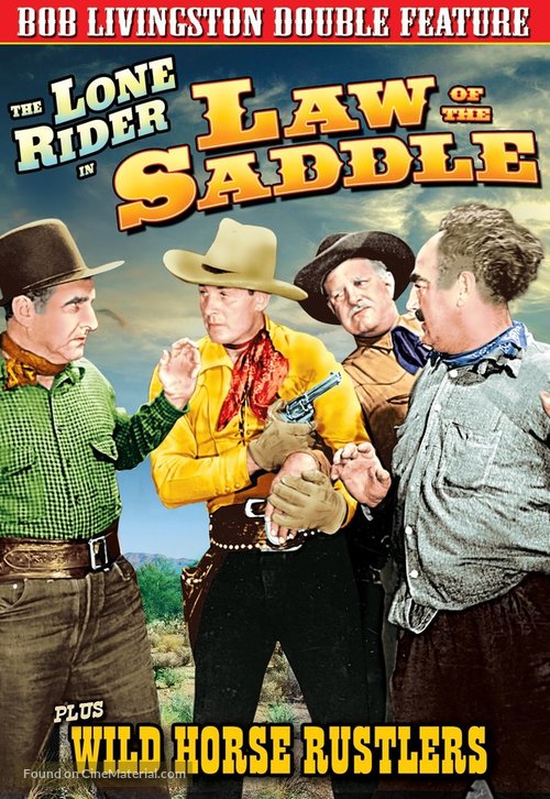 Law of the Saddle - DVD movie cover