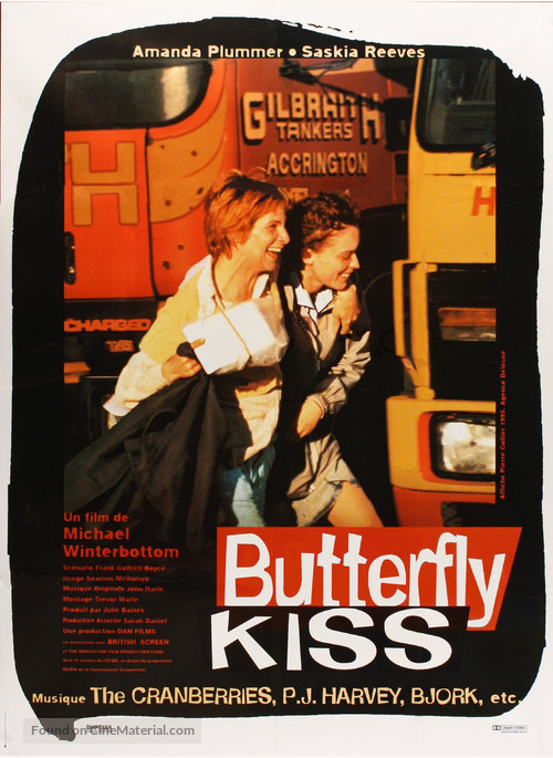Butterfly Kiss - French Movie Poster