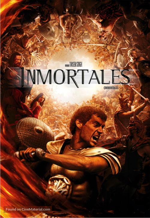 Immortals - Argentinian DVD movie cover