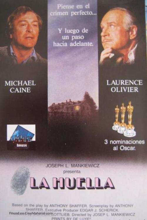 Sleuth - Spanish Movie Poster