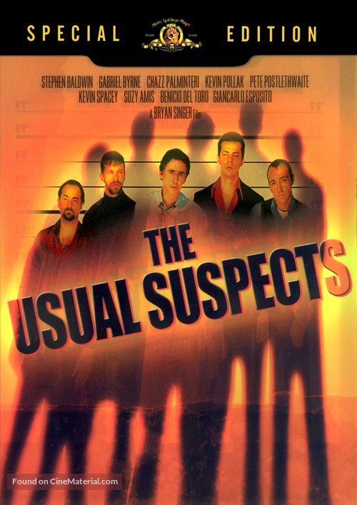The Usual Suspects - DVD movie cover