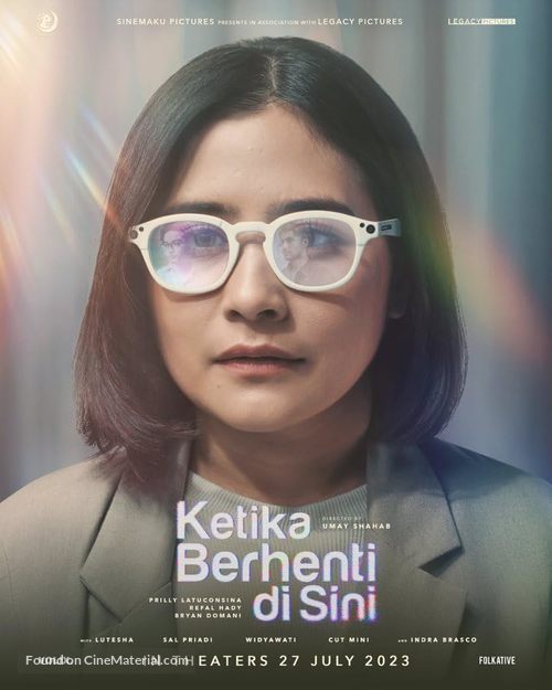 Ketika Berhenti di Sini - Indonesian Movie Poster