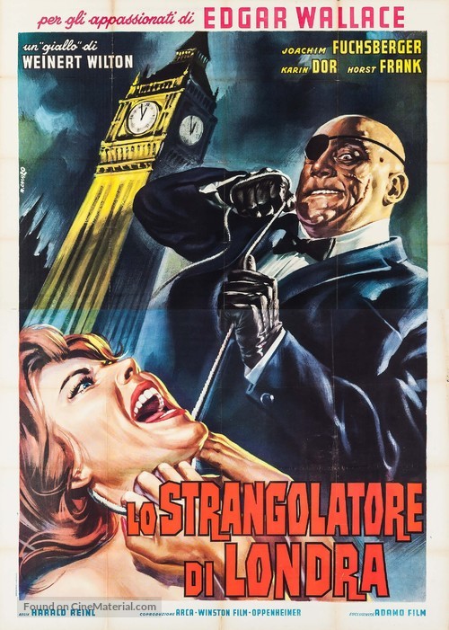 Die weisse Spinne - Italian Movie Poster