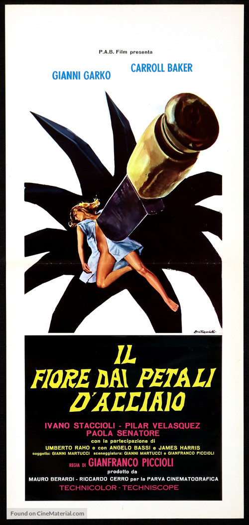 Il fiore dai petali d&#039;acciaio - Italian Movie Poster