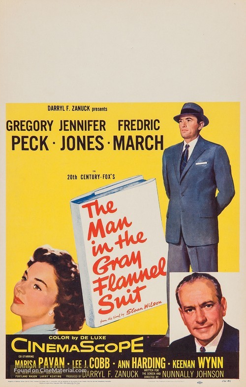 The Man in the Gray Flannel Suit - Movie Poster