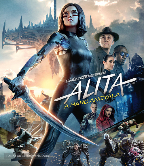 Alita: Battle Angel - Hungarian Movie Cover