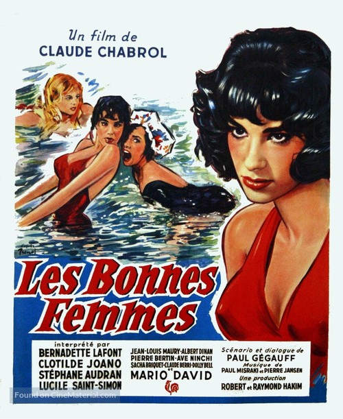 Les bonnes femmes - French Movie Poster