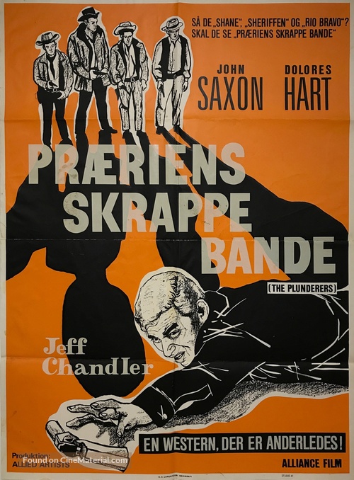 The Plunderers - Danish Movie Poster