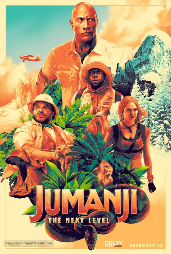 Jumanji: The Next Level - Movie Poster