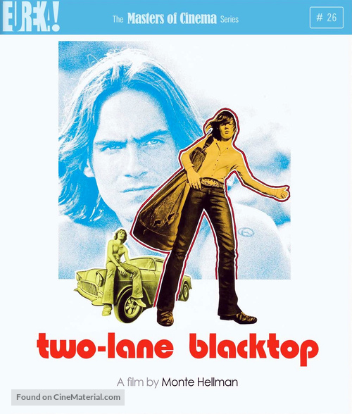 Two-Lane Blacktop - British Blu-Ray movie cover