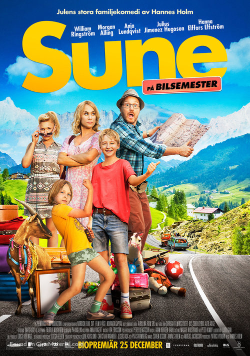 Sune p&aring; bilsemester - Swedish Movie Poster